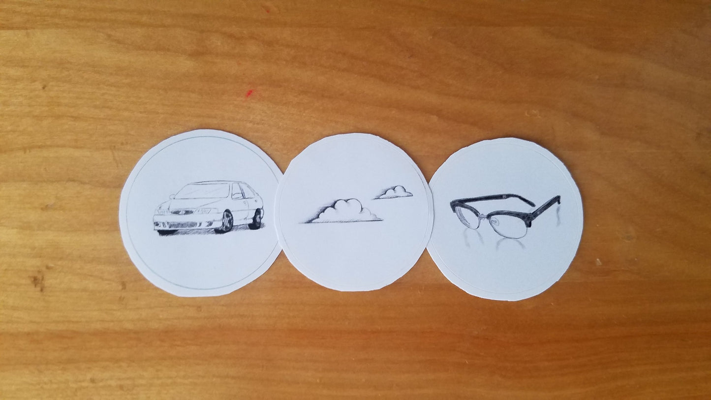 SELF Stickers (3 Pack)
