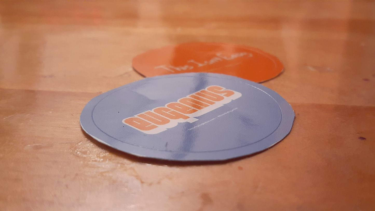 THIS ISN'T EASY Stickers (2 Pack)